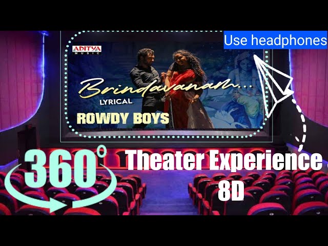 360° Video | #brindavanam Full Video Song Theater Experience Imagination