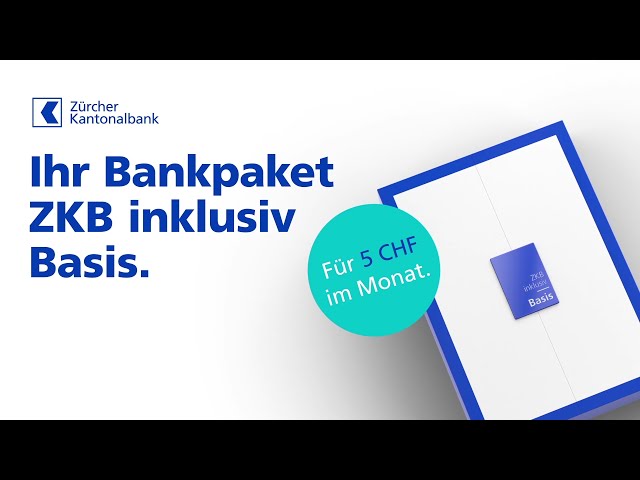 ZKB inklusiv Basis - nur 5 CHF im Monat