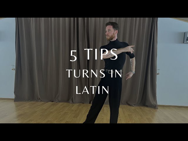 5 TIPS about Turns in Ballroom Latin Dance by Gennadiy Tsynkevich