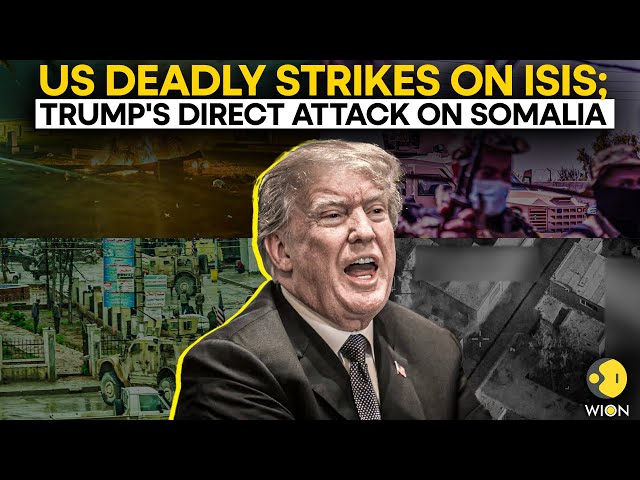 US Deadly Strikes On ISIS LIVE: Trump's Direct Attack On Somalia, Releases Footage Of Strikes | WION