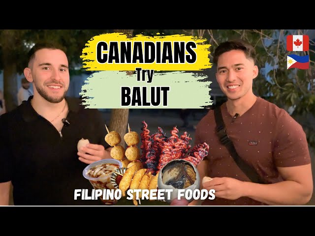 Canadians Try Filipino Street Food (TASTING FILIPINO FOOD) | Buhay Canada