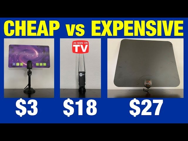 Indoor TV Antennas Compared: Cheap vs Expensive