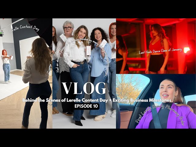 Vlog 10: Behind the Scenes of Lerelle Business Content Day + Exciting Business Milestones