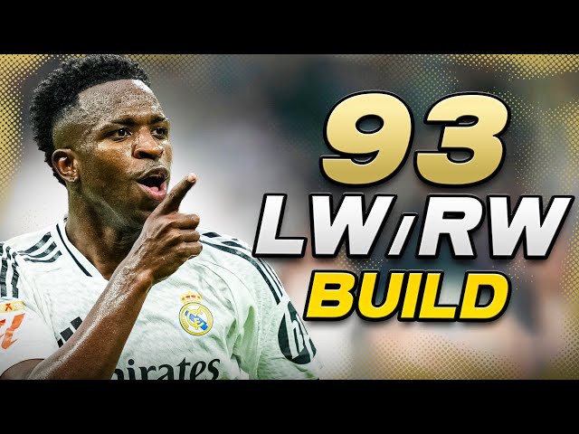 *93 MAX RATED* WINGER (LW/RW) BUILD | EAFC 25 Clubs