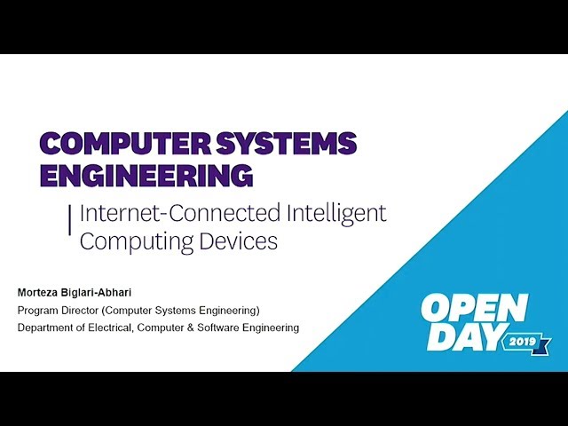 Open Day 2019: Computer Systems Engineering