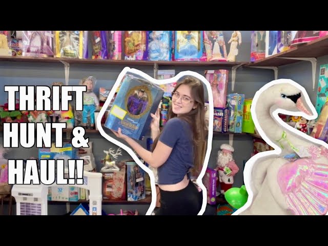 *THRIFT STORE DOLL HUNT VLOG* & HAUL!! Barbie and other rare dolls!