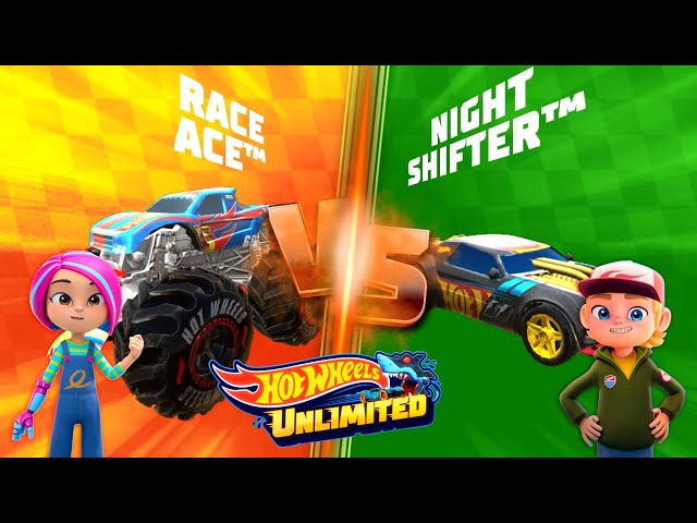 HOT WHEELS UNLIMITED - Let’s Race Night Shifter Vs Race Ace