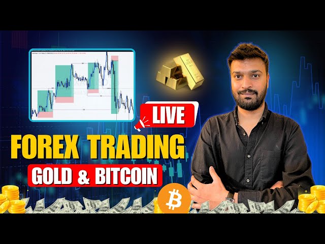 🔥 XAUUSD & BTC Live Forex Trading: Learn and Earn with me | London Hindi Session - 23 Jan 2025