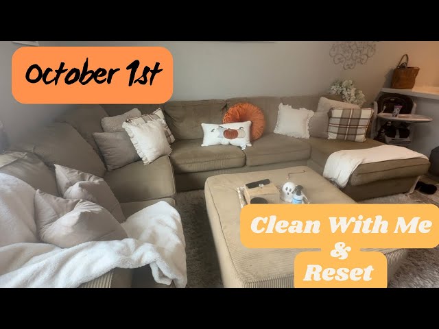 🎃October 2023 Monthly Clean With Me | Reset |