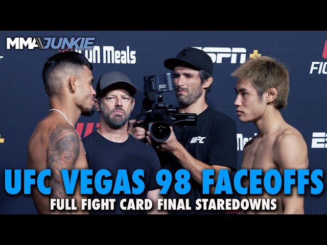 UFC Fight Night 244 Full Fight Card Faceoffs From Las Vegas | UFC Vegas 98