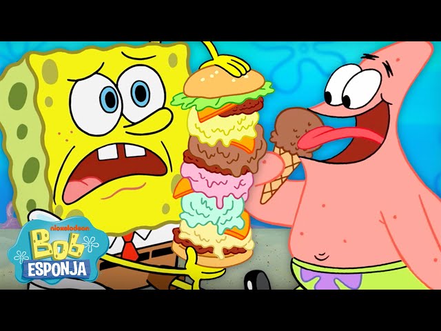 Bob Esponja | 60 minutos de HELADO 🍦 | Bob Esponja en Español