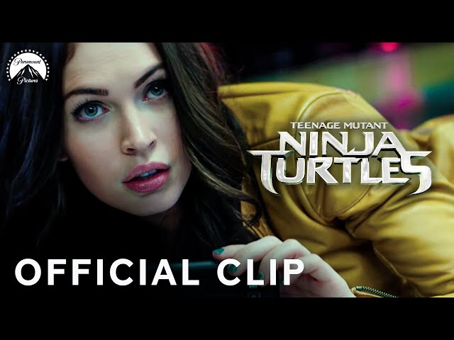 TMNT (2014) - April Meets The Turtles (Megan Fox) | Paramount Movies