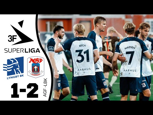 Aarhus AGF vs Lyngby BK 2-1 Highlights 3F Superliga