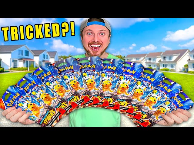 Only Opening PIKACHU Pokemon Packs From Surging Sparks!