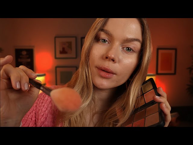 ASMR Doing Your Makeup 💄✨ Personal Attention & Relaxing Brushes