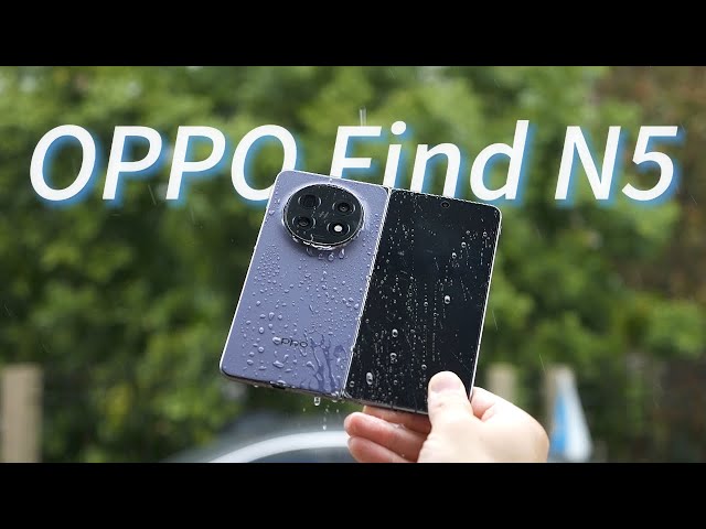 THINNEST FOLDABLE EVER?! OPPO Find N5 Unboxing & First Look!