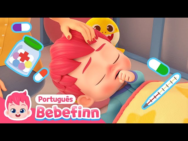 Bebefinn Está Doente | EP57 | Hospital | Cante Junto com Bebefinn em Português - Canções Infantis