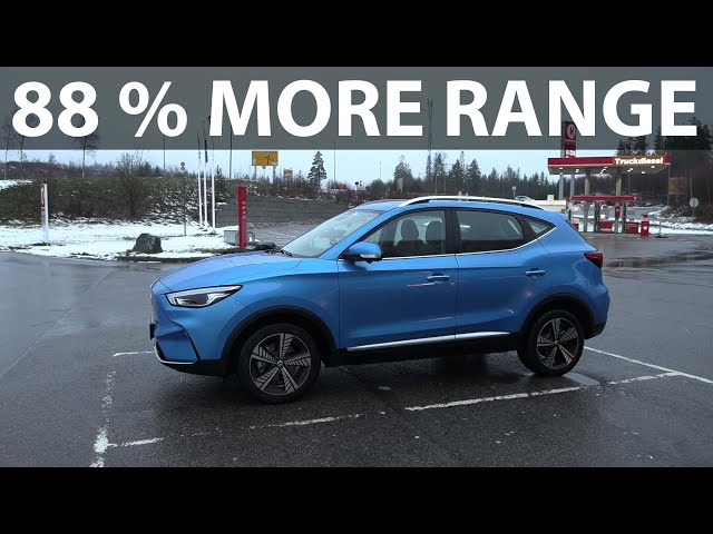 MG ZS EV 72 kWh range test