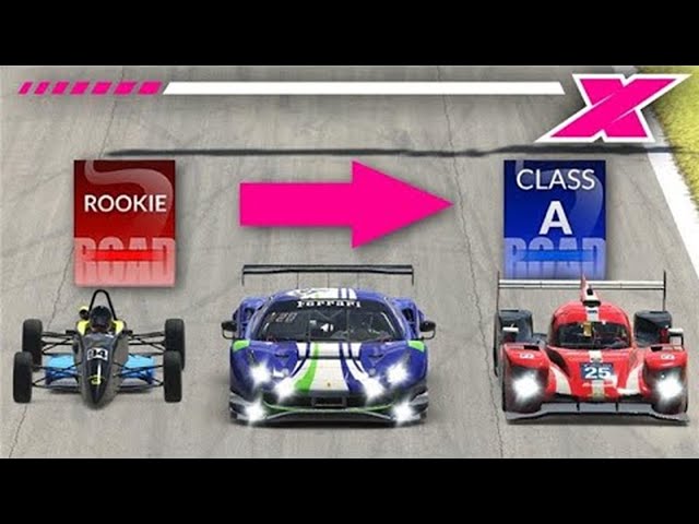 The Best iRacing Series For Each License Class (Road)