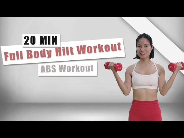 Full Body 20 Minute Dumbbell Workout | hiit workout full body