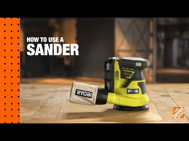 How to Use a Sander: A DIY Digital Workshop | The Home Depot