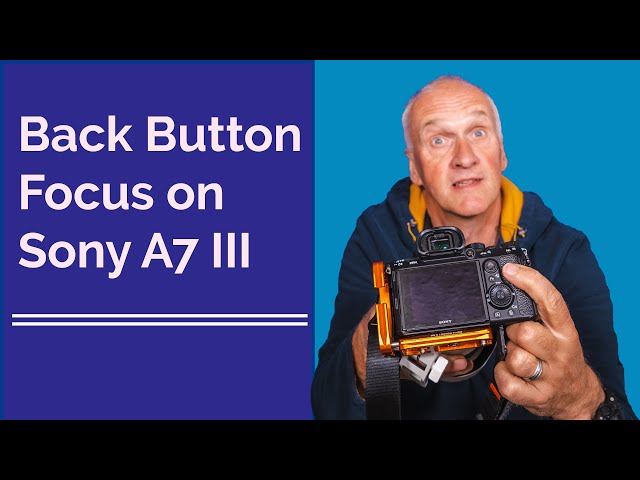 How to Set Sony A7 III to Back Button Focus #shorts #short