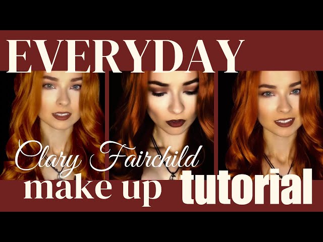 EVERYDAY CLARY FAIRCHILD MAKEUP TUTORIAL | SHADOWHUNTER INSPIRED LOOK / TRANSFORMATION