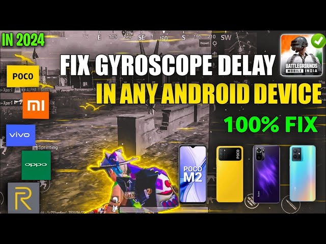 HOW TO FIX GYRO DELAY IN ANY ANDROID DEVICE 🔥 GYROSCOPE DELAY FIX IN PUBG | BGMI GYRO DELAY PROBLEM