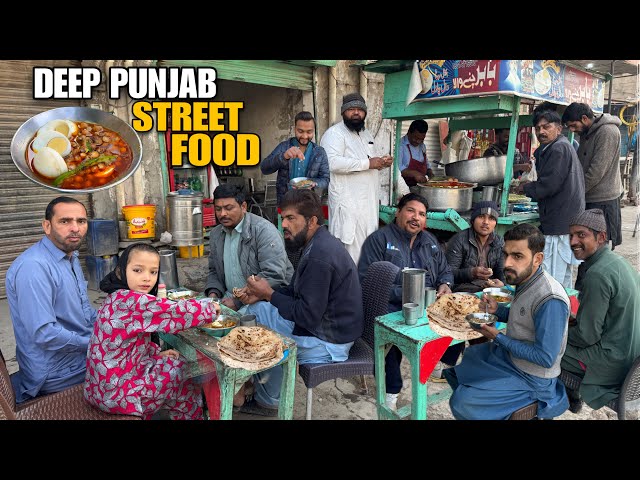 Street Food BREAKFAST Tour! DEEP in PUNJAB, Pakistan-Best Street Food in PAKISTAN & Breakfast Heaven