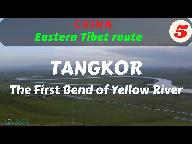 CHINA-Eastern Tibet: Tangkor- The First Bend of Yellow River