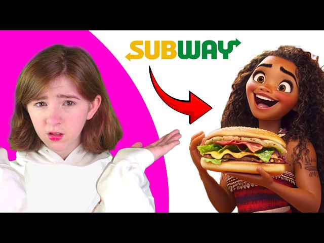 I Tried Disney Princesses Fast Food Orders