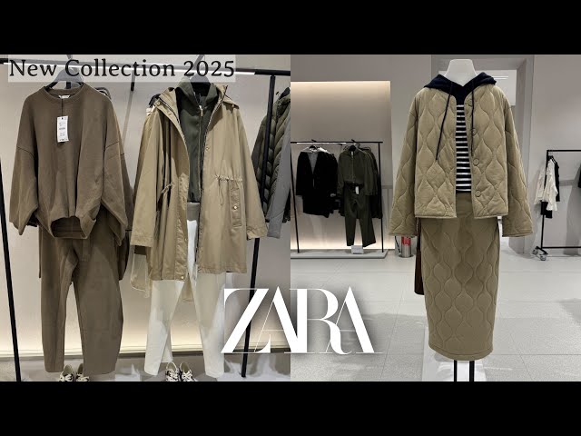 ZARA NEW WOMEN’S💓WINTER COLLECTION 2025 / ZARA HAUL 2025🎋