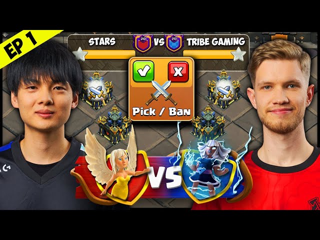 1st OFFICIAL Match of NEW Pick & Ban Tournnament - BEST Players in the WORLD - EP 1