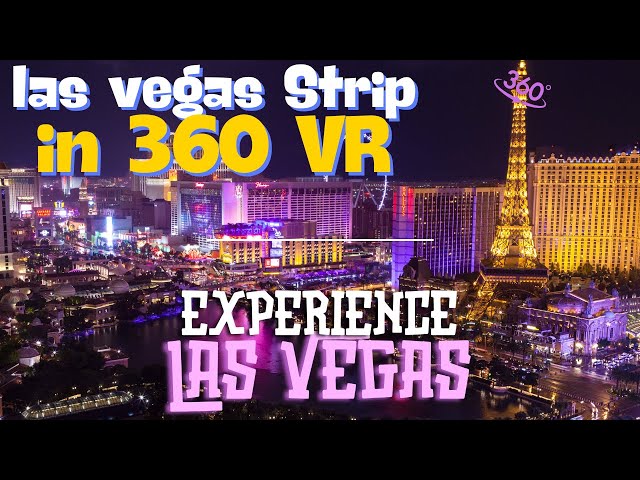 Experience the Las Vegas Strip at Night in Stunning 8K VR – 360° Drive