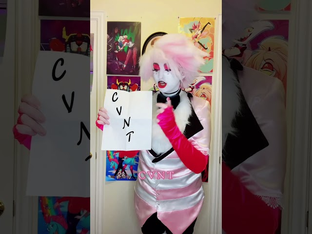 #angeldust #angeldustcosplay #hazbinhotel #hazbinhotelcosplay #lgbt #averysleepynerd #nonbinary