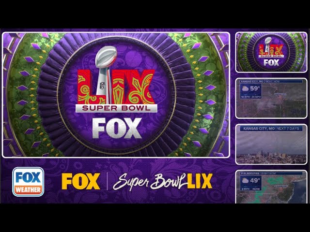 Watch FOX Weather's Super Bowl LIX Countdown: Live New Orleans Current Conditions & Radar