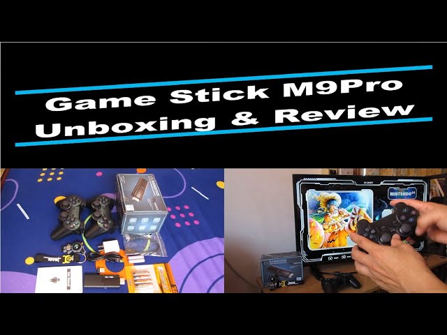 Game Stick M9 PRO Unboxing and Review