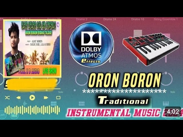 ORON BORON BIRMA TALA RE//InstrumentalVersion // Santali Traditional Music 2025#superbabuofficial