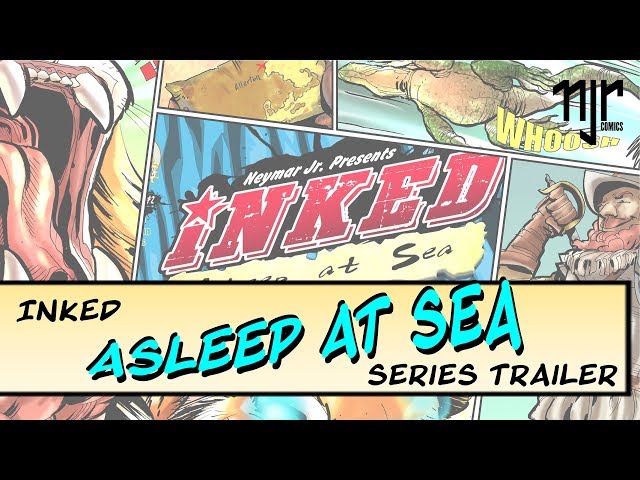 Neymar Jr comic alter ego Junior, is Asleep at Sea in this Neymar Jr Comics Video