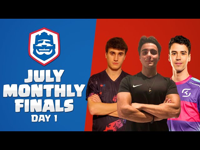 July Monthly Finals Day 1 | Clash Royale League 2023