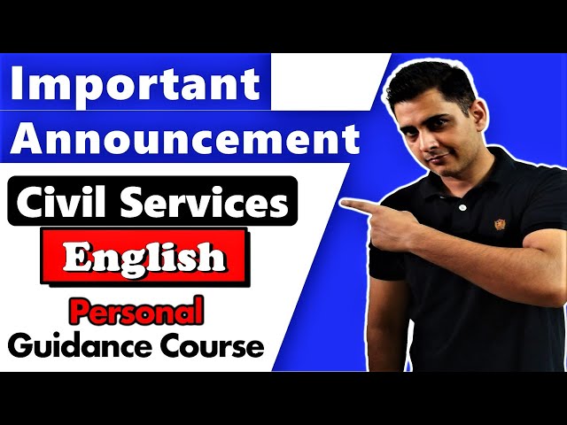 Important Announcement || Mission UPSC Personal Guidance Course || YET APP || Your English Tutor