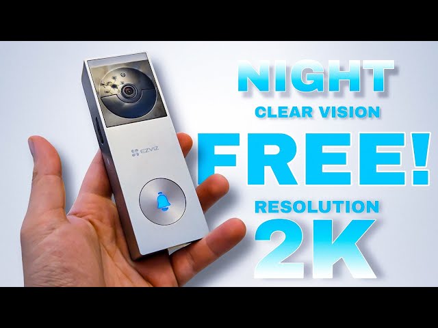 The Best Smart Home FHD Doorbell in 2024 - Solar Powered AI Doorbell