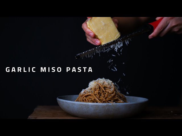 How to Make Creamy Miso Spaghetti Carbonara | ASMR