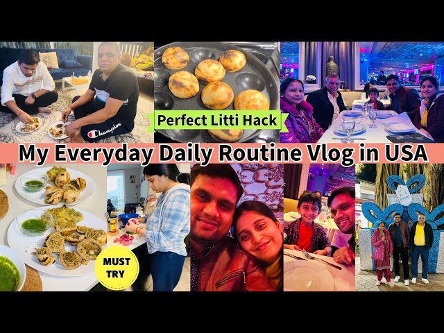 💁‍♀️Productive Everyday Routine vlog in USA🌿Perfect Litti Hack| Must try Recipe| Indian Mom in USA