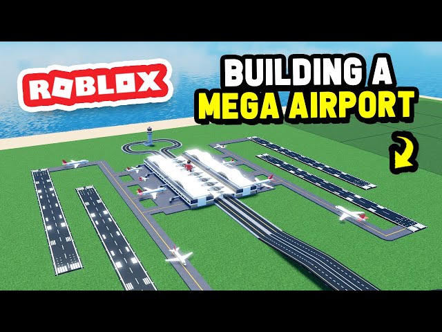 Building a MEGA AIRPORT in Mini Cities 2 (Roblox)