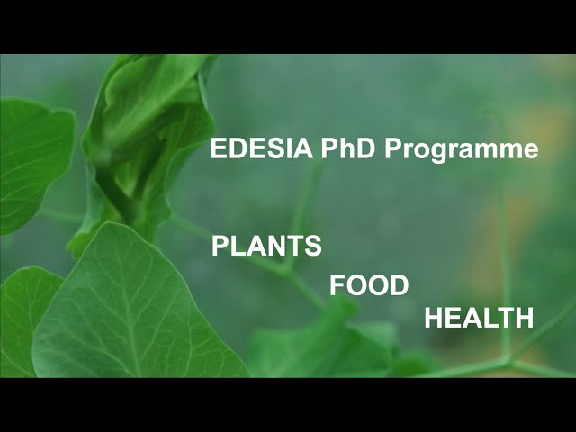 EDESIA PhD Programme: Plants, Food and Health