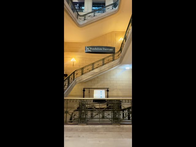 WATCH THE PENDULUM at the #FranklinInstitute!