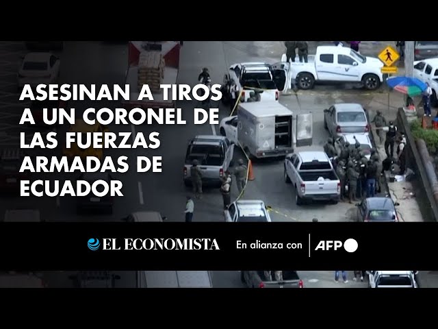 Asesinan a tiros a un coronel de las Fuerzas Armadas de Ecuador