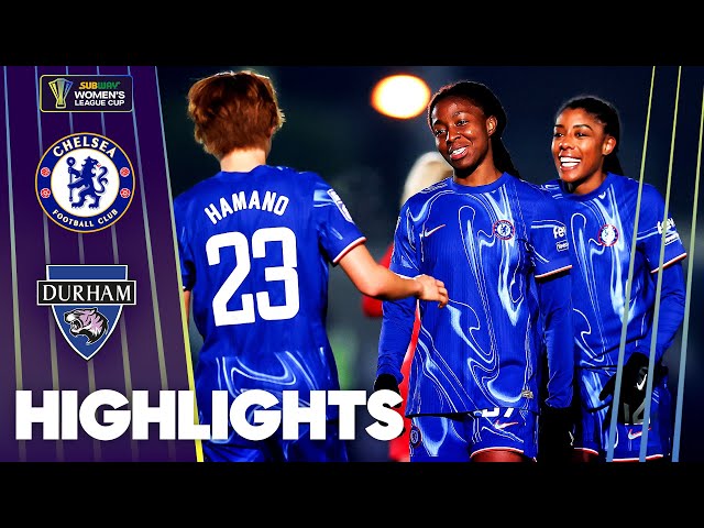 Chelsea Dominate to Reach Semi-Finals! | Subway Women's League Cup 24/25