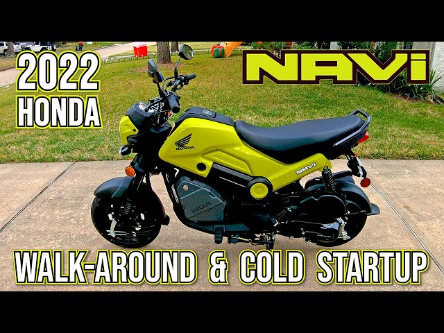 2022 Honda NAVI: Cold startup  & walkaround